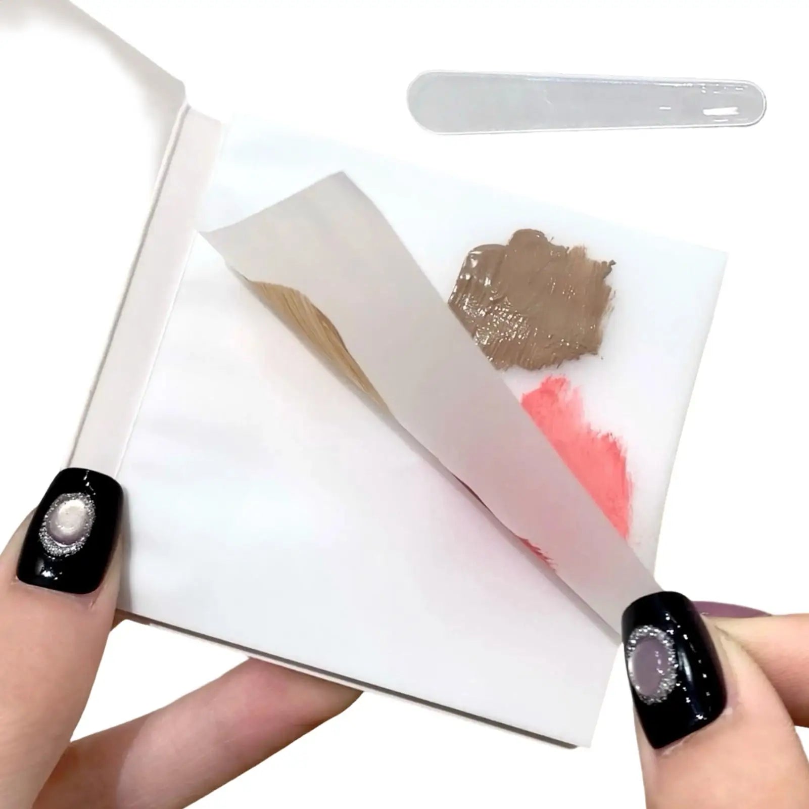 Waterproof Makeup & Nail Mixing Palette Paper – 200 Sheets Nail Palette Paper Zpaxo