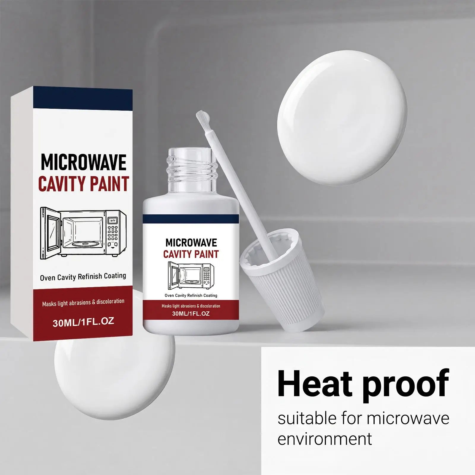 Microwave Cavity Repair Paint Appliance Interior Restoration Coating