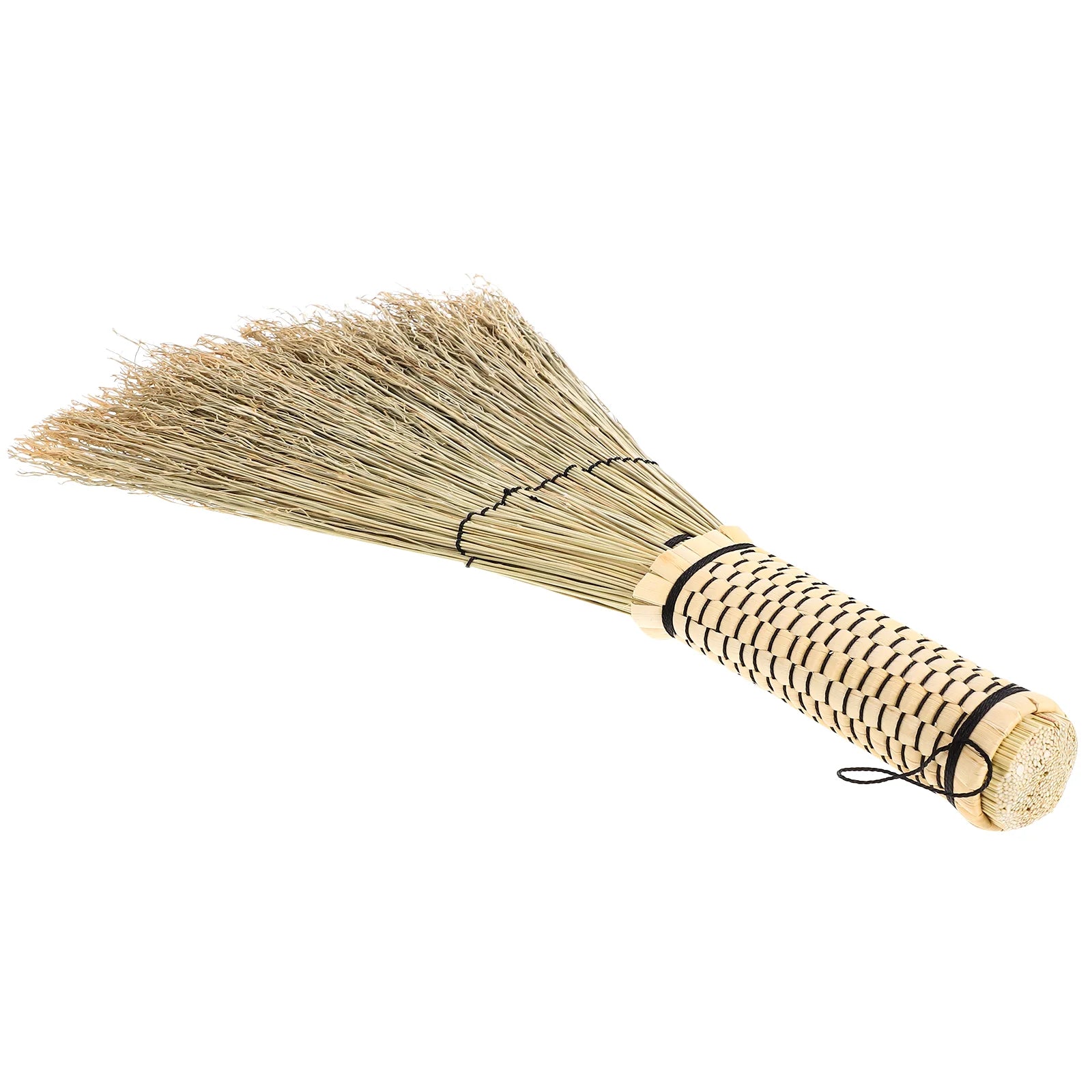 Handmade Straw Bed Sweep Small Cleaning Broom Woven Corn Household Mini Broom Desktop Dustpan Tool Supplies Zpaxo