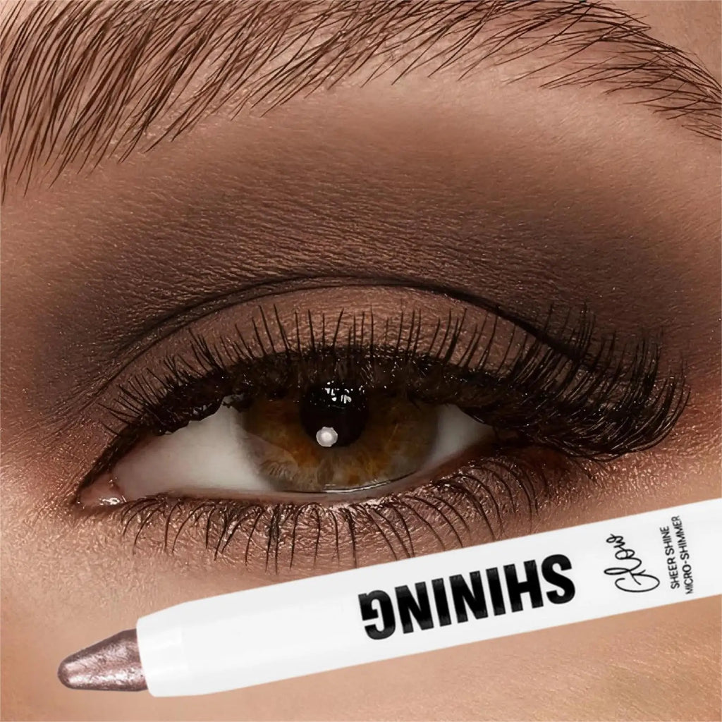 1PC Matte Deep Brown Eyeshadow Stick - Vibrant, Waterproof & Long-Wearing with Pearly Glitter Finish - Smoky Eye Makeup Zpaxo