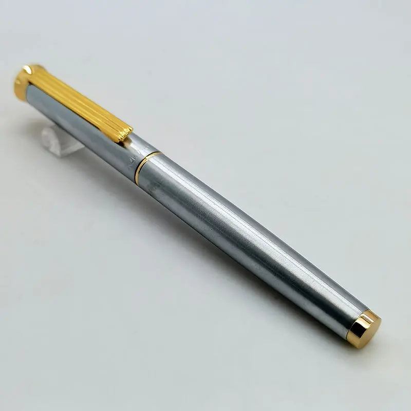 Old Vintage Yong Sheng 765 Fountain Pen, Fine Nib, Iridium Metal Bar, Good Writing Practice, Duckbill Nib Zpaxo
