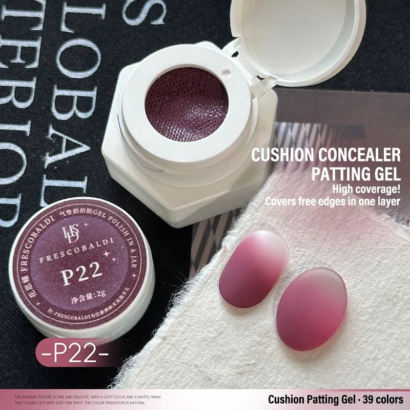 39 Colors Cushion Ombre Painting Nail Gel No Wipe Highly Saturated