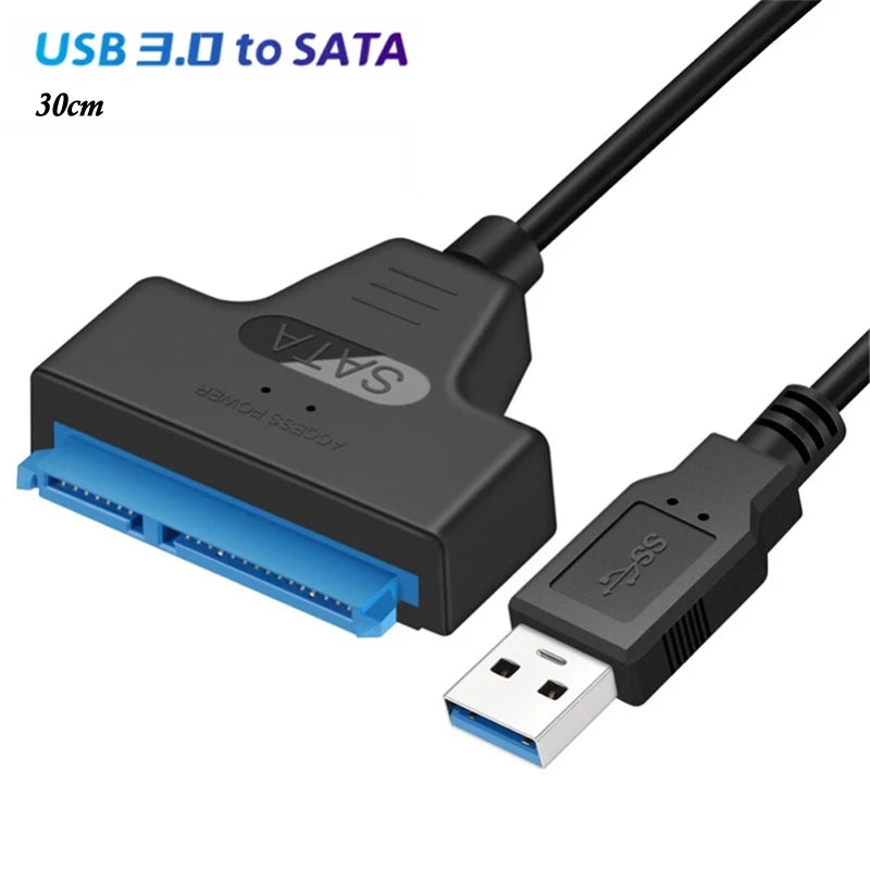 SATA USB 3 0 Adapter Cable Support 22 Pin III External HDD SSD Hard