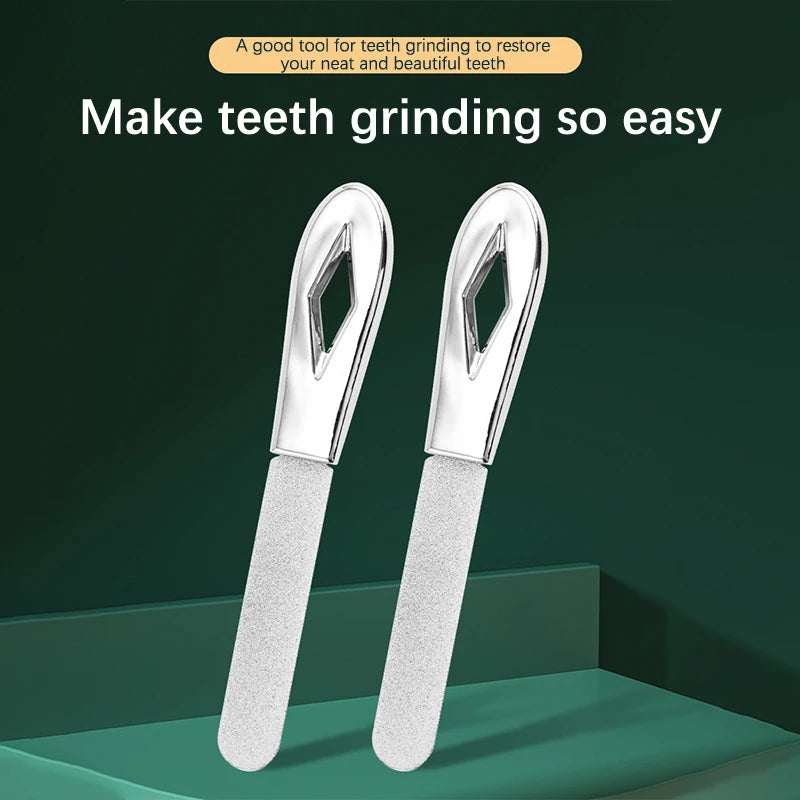 Stainless Steel Teeth File Tooth Grinding Tools Wisdom Sandpaper