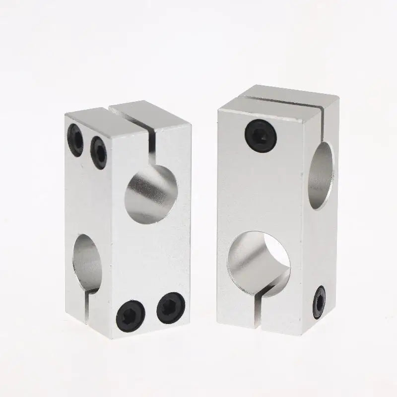 Aluminum Cross Pipe Clamp – Optical Axis Shaft Fixing Connector Shaft Clamp Connector Zpaxo