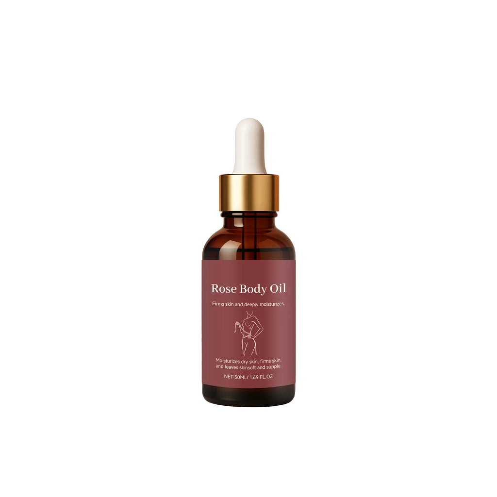 Rose Body Essential Oil Serum – Nourishing & Moisturizing 50ml Body Oil Serum Zpaxo 50ml