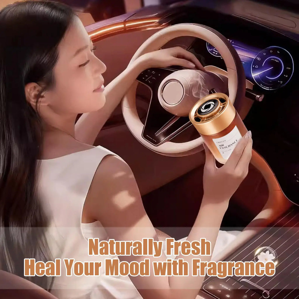 Car Air Freshener Solid Scent Long Lasting Gardenia Fragrance Odor