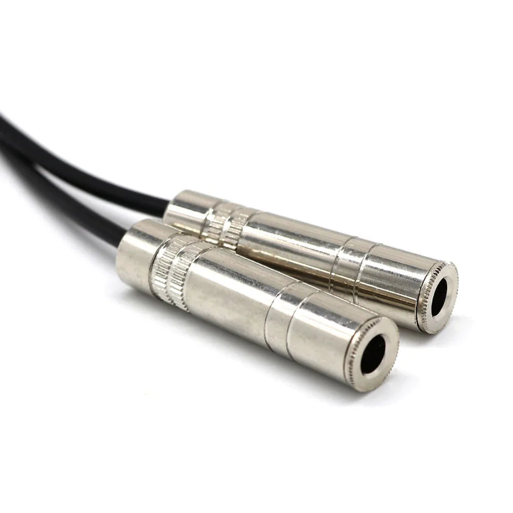 6.35mm Jack Stereo Splitter Cable Male to 2X Plug 1/4 inch Audio Adapter Y Cord Zpaxo China Mainland