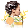 Jasmine Scented Handmade Shampoo Solid Shampoo Stick Plant Essential Oil Soap Oil Control And Refreshing Soap Zpaxo Default Title
