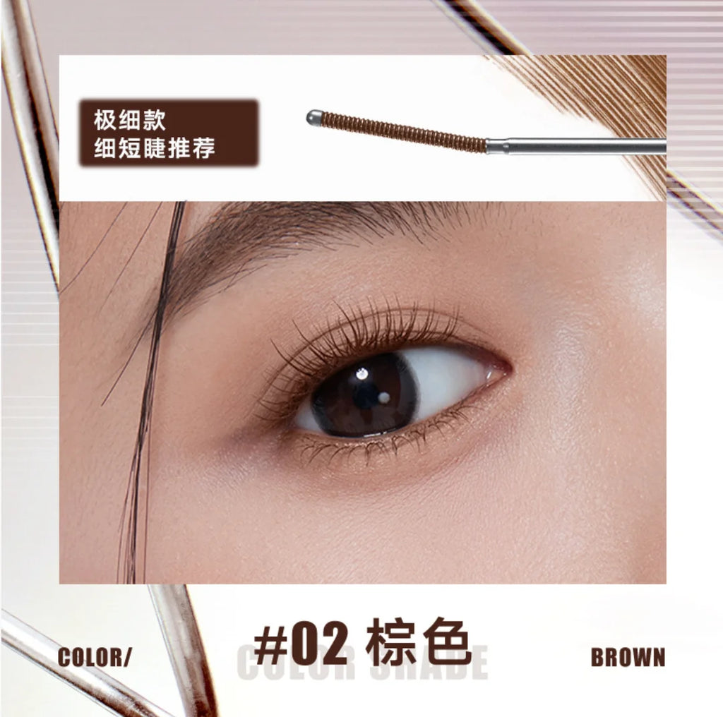 JUDYDOLL Mascara Feather Lash Iron Slender Curling Steel Tube Toothed Zpaxo 01 Fine
