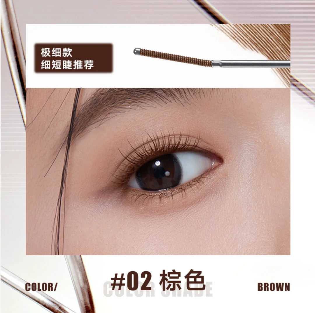JUDYDOLL Mascara Feather Lash Iron Slender Curling Steel Tube Toothed Zpaxo 01 Fine