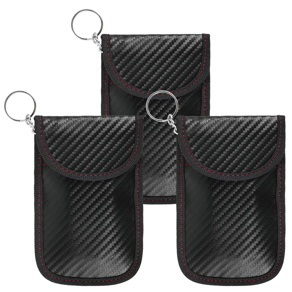 Signal Blocker Security Box Mobile Phone Storage Box for Bank Phone Card Car Keyless Anti-Theft Faraday Box Shielding Security Zpaxo BAG