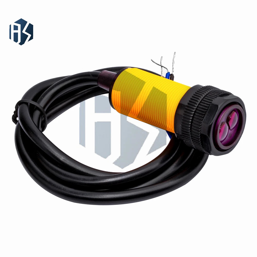 E18-D80NK Infrared Obstacle Avoidance Reflective Photoelectric Sensor with Adjustable 3-80cm Detection Range for Smart Car Robot Zpaxo