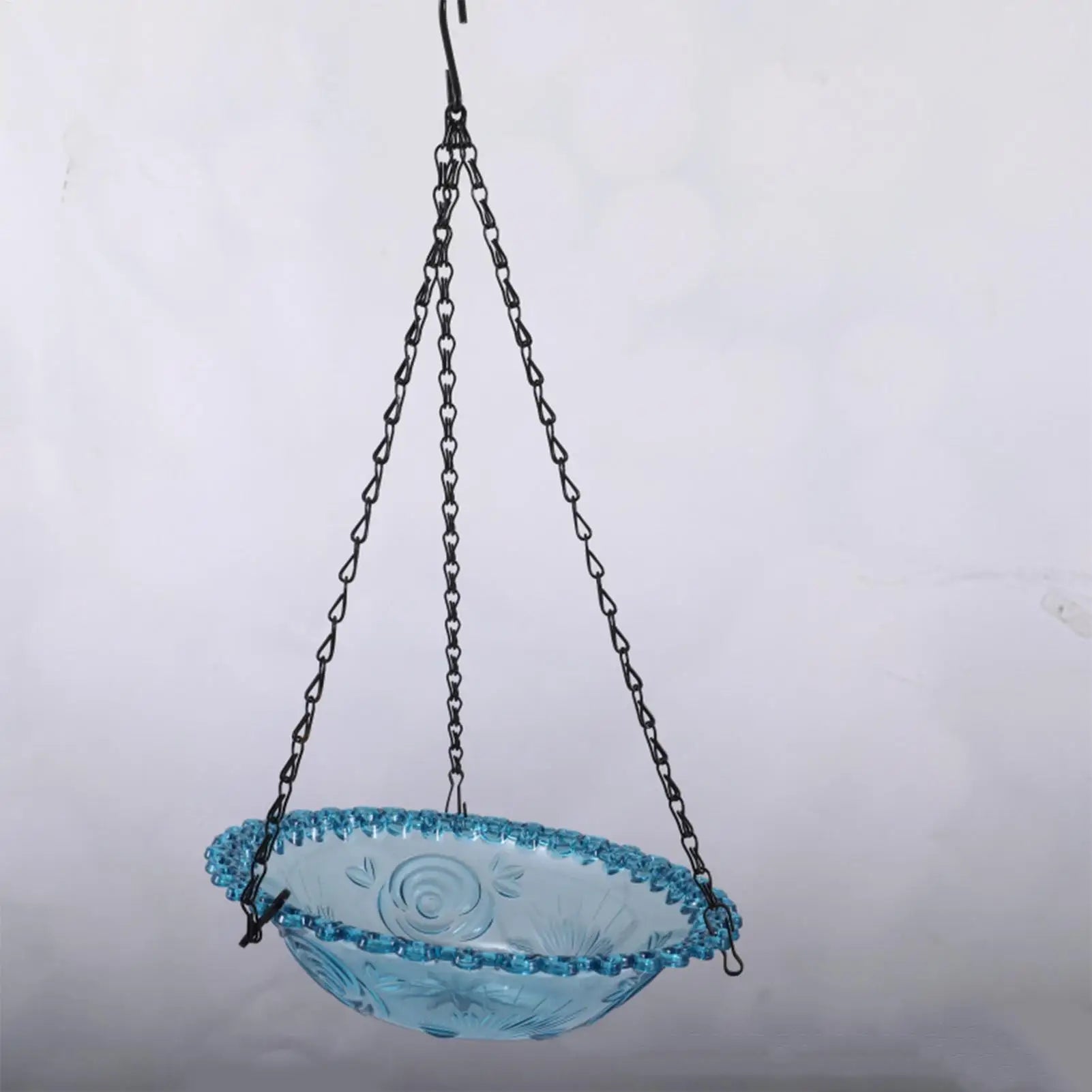 Bird Bath Water Fountain Solar Powered Cascading Feeder Outside Birdbath Fountain For Patio For Garden Yard Balcony Landscaping Zpaxo