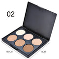 Face Highlighter Powder Palette Corrector Concealer Power Contouring Zpaxo FG02