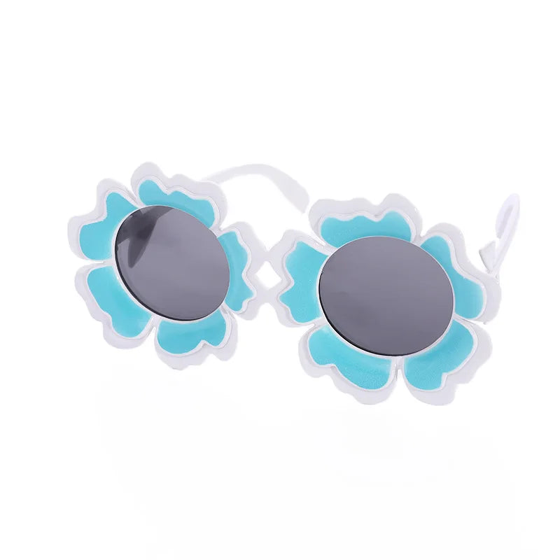 Hawaiian Plastic Glasses Flamingo Pineapple Sunglasses Summer Beach Zpaxo style18