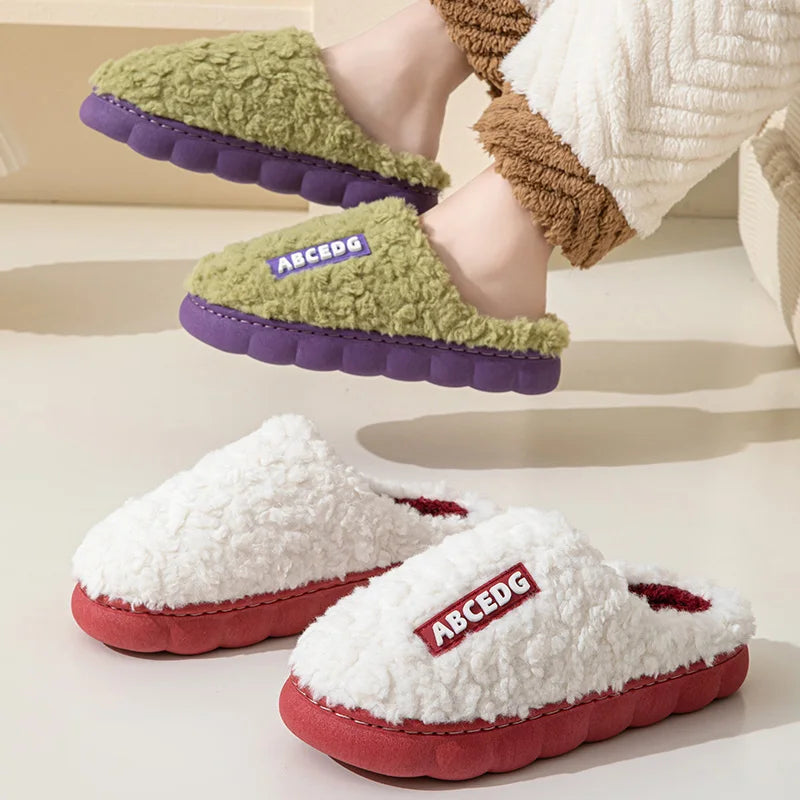 Thick Sole Home Indoor Outside Men Women Couples Winter Household