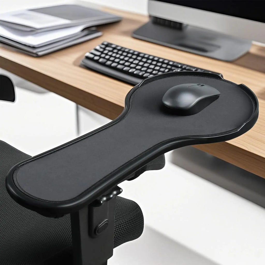 Armrest Desk Extender Arm Rest Pad Chair Ergonomic Design Attachment