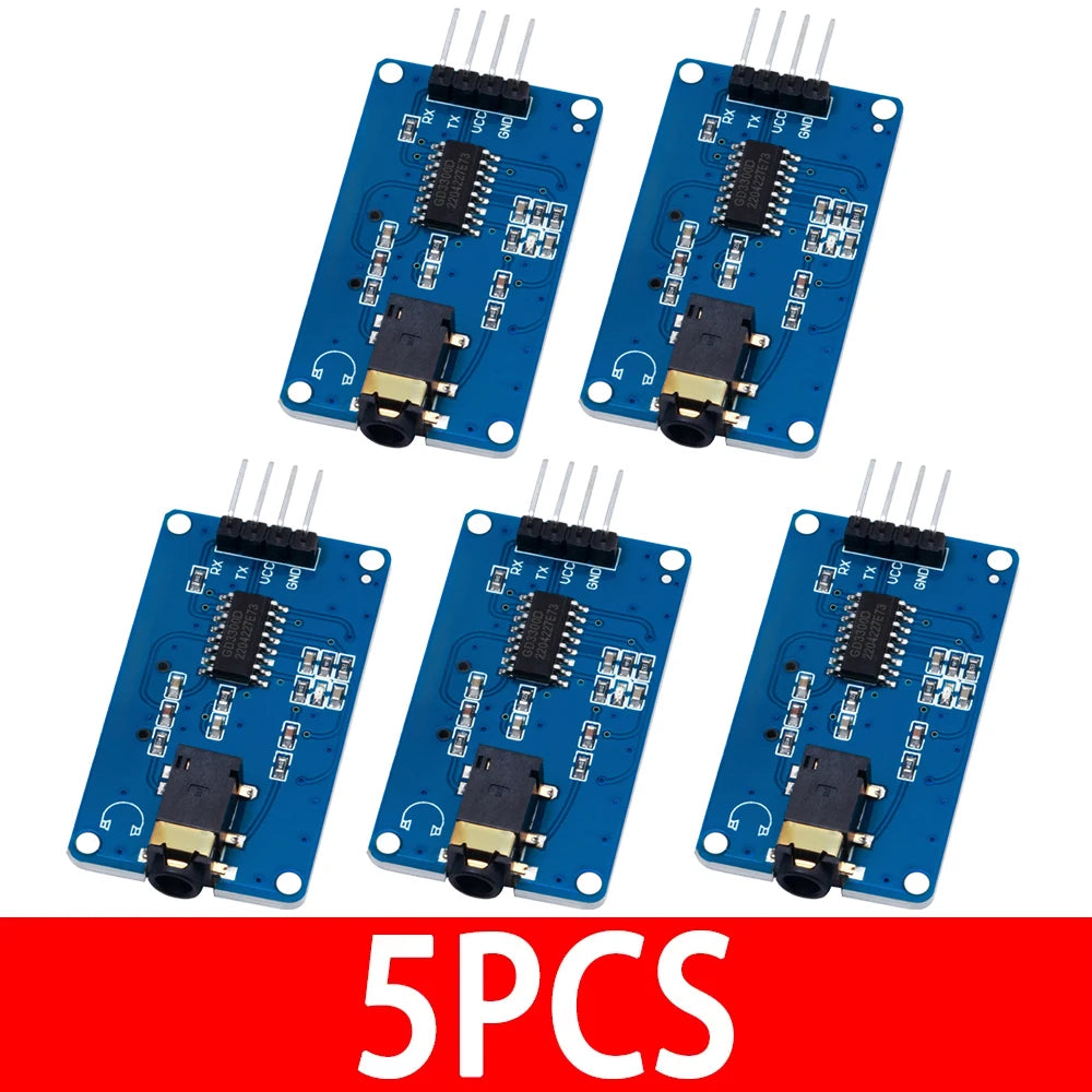 1PCS YX6300 YX5300 UART Control Serial Module MP3 Music Player Module For Arduino/AVR/ARM/PIC CF Zpaxo 5pcs