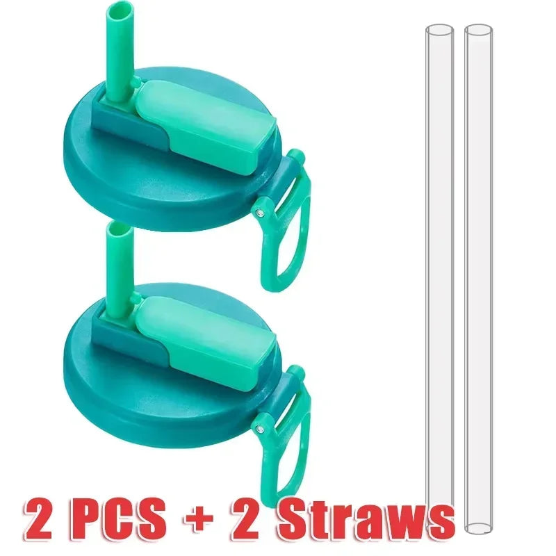 1/2/4PCS Creative Soda Can Cover Sealed Silicone Straw Beverage Can Cover Cup Suitable For Canned Beverage Reusable Tank Cover Zpaxo 2PCS G With straw