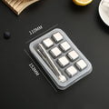 Reusable Stainless Steel Ice Cubes – No-Dilution Chilling Stones