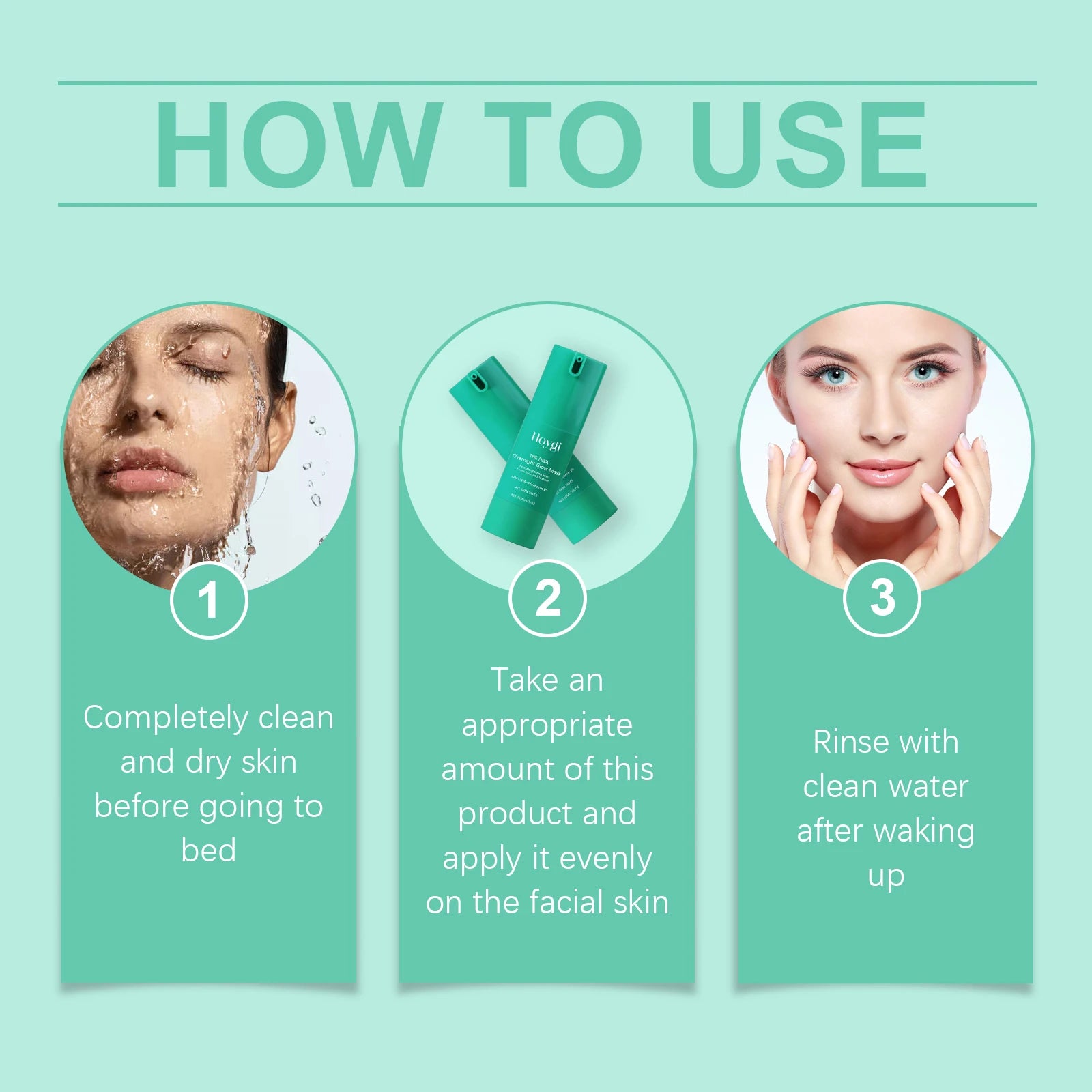 Hydrating Sleeping Mask for Face Moisturizing Night Cream for Dry Sensitive Skin Brightening Facial Care Gel with Vitamin 30ML Zpaxo