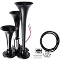 135dB Car Horn DC 12V 24V Air 3 Trumpets Train Horns Trucks Boats