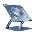 652F Gaming Laptop Cooling Holder Adjustable Notebook Stand Large Fan Zpaxo for grey CN