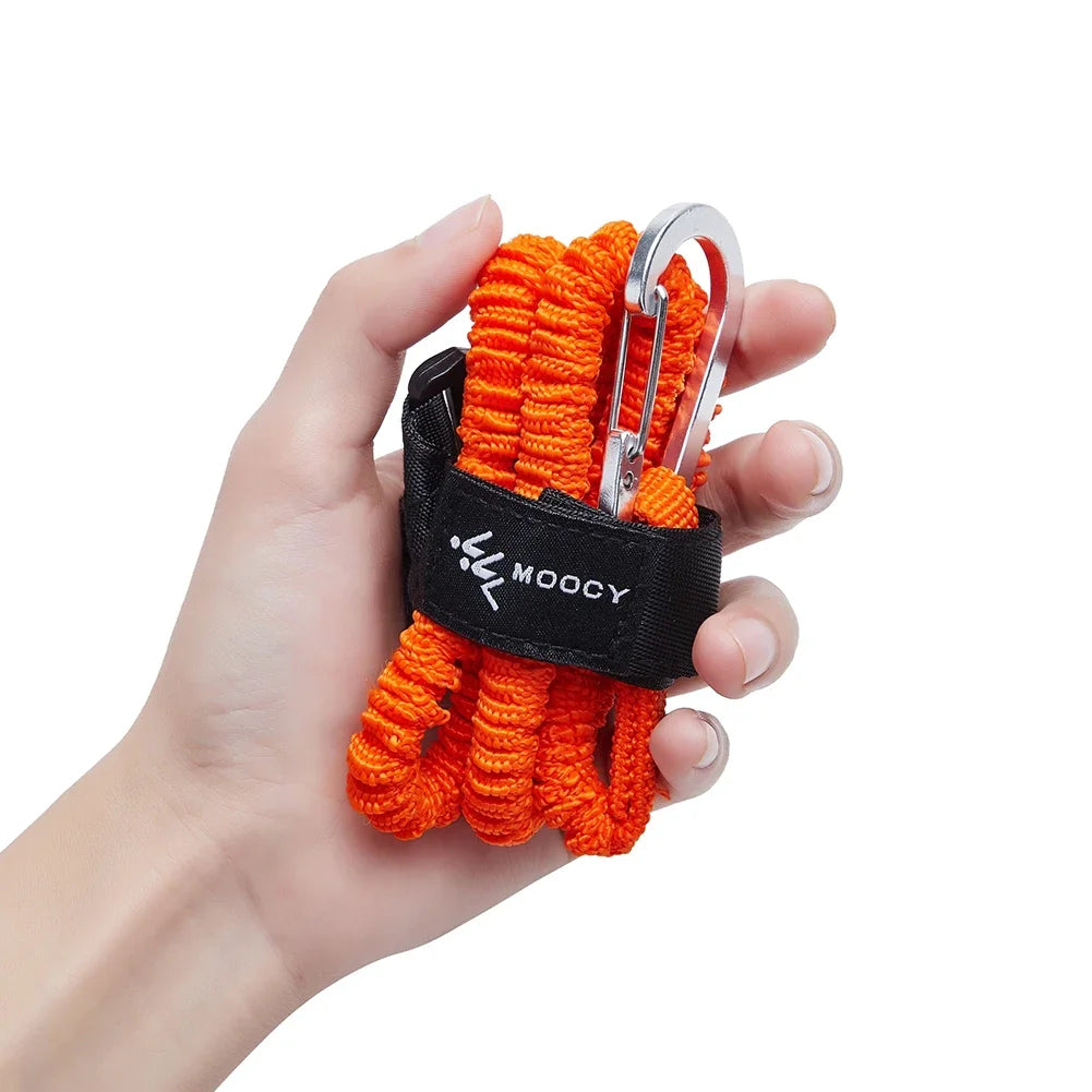 5- Elastic Kayak Canoe Paddle Leash Safety Boat Fishing Rod Pole Zpaxo