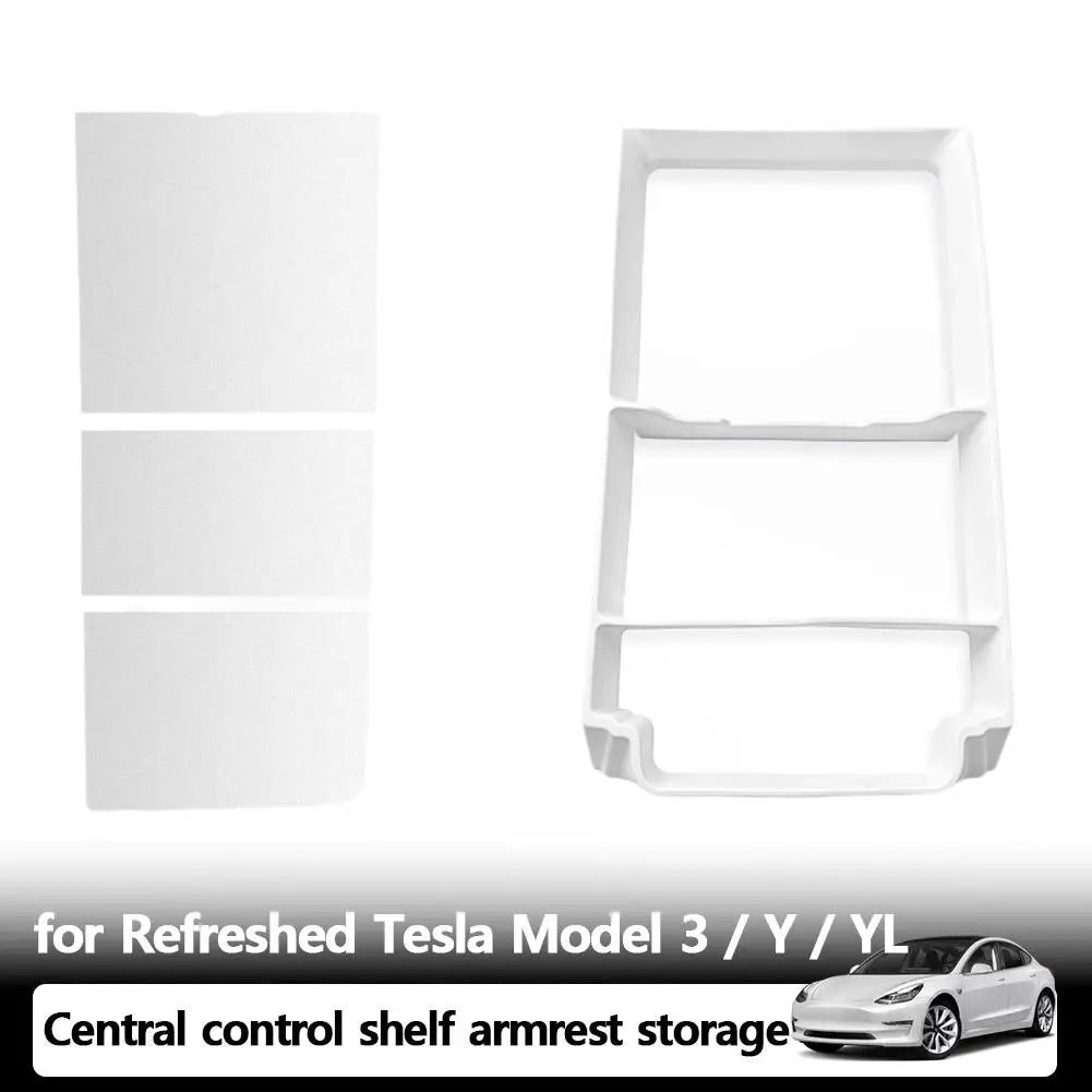 Tesla Model 3 Highland & Model Y Center Console Organizer Tray Console Organizer Tray Zpaxo C