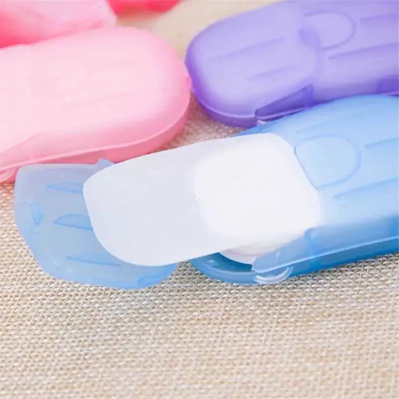 Portable Disposable Soap Paper Sheets – 20pc Travel Pack
