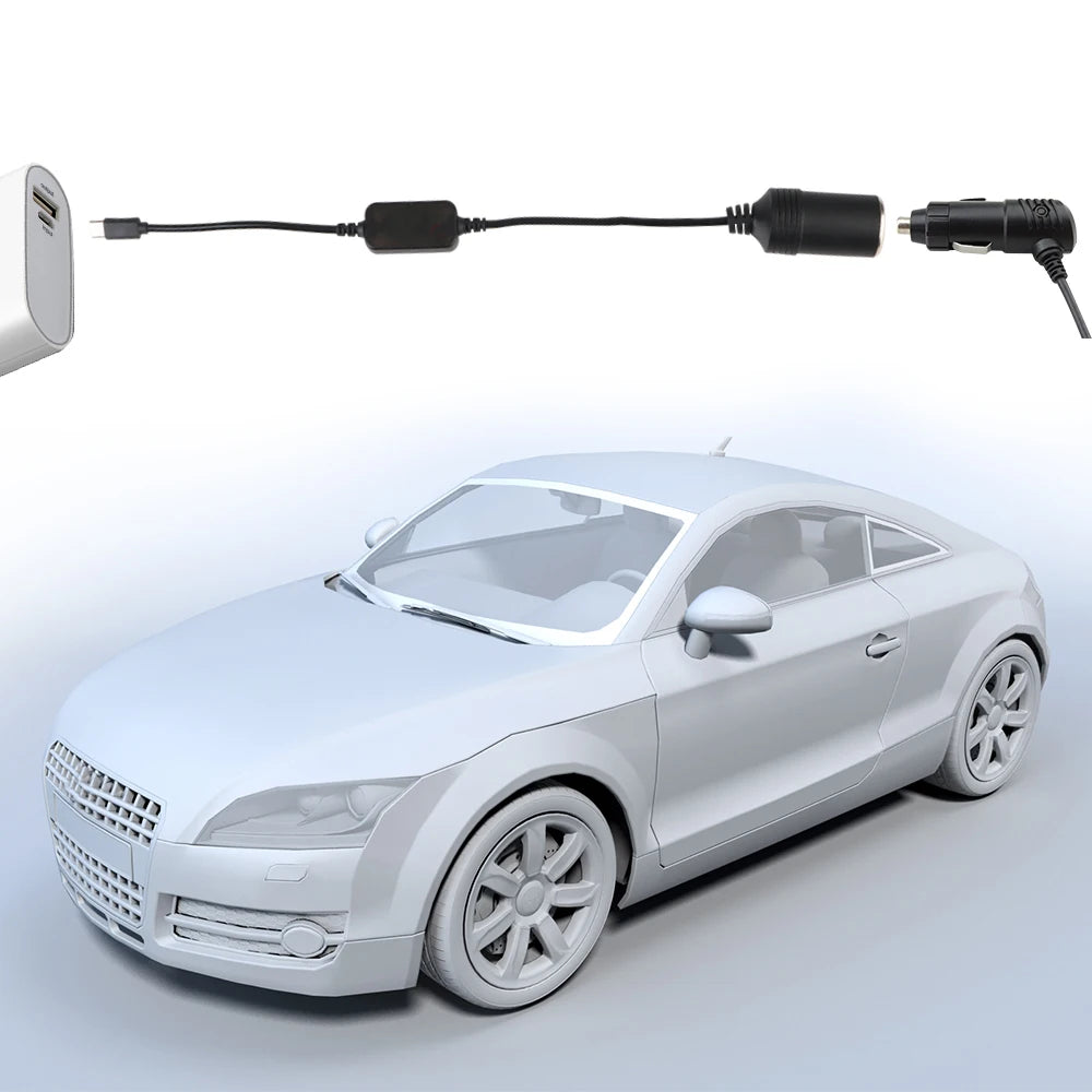 C Male Female 5V USB 12V Car Electronics Accessories Cigarette