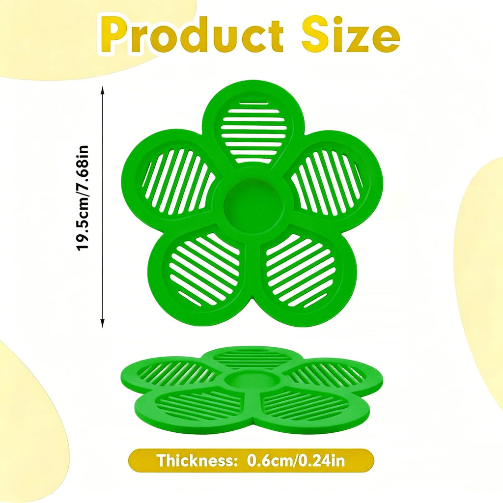 Floating Bee Island-Bee Waterer Bee Insect Drinking Tray Beekeeping Setups Luring Insect Waterer Island Tray For Outdoor Garden Zpaxo Green