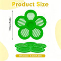 Floating Bee Island-Bee Waterer Bee Insect Drinking Tray Beekeeping Setups Luring Insect Waterer Island Tray For Outdoor Garden Zpaxo Green