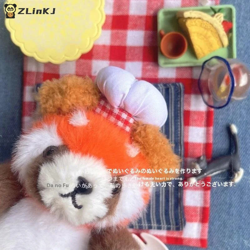 ▶1Pcs Cute Mini Doll Chef Hat Dolls Dress Up Hats Toy Dollhouse DIY Decoration Accessorie For 12-15cm Doll Kid Pretend Play Toys Zpaxo