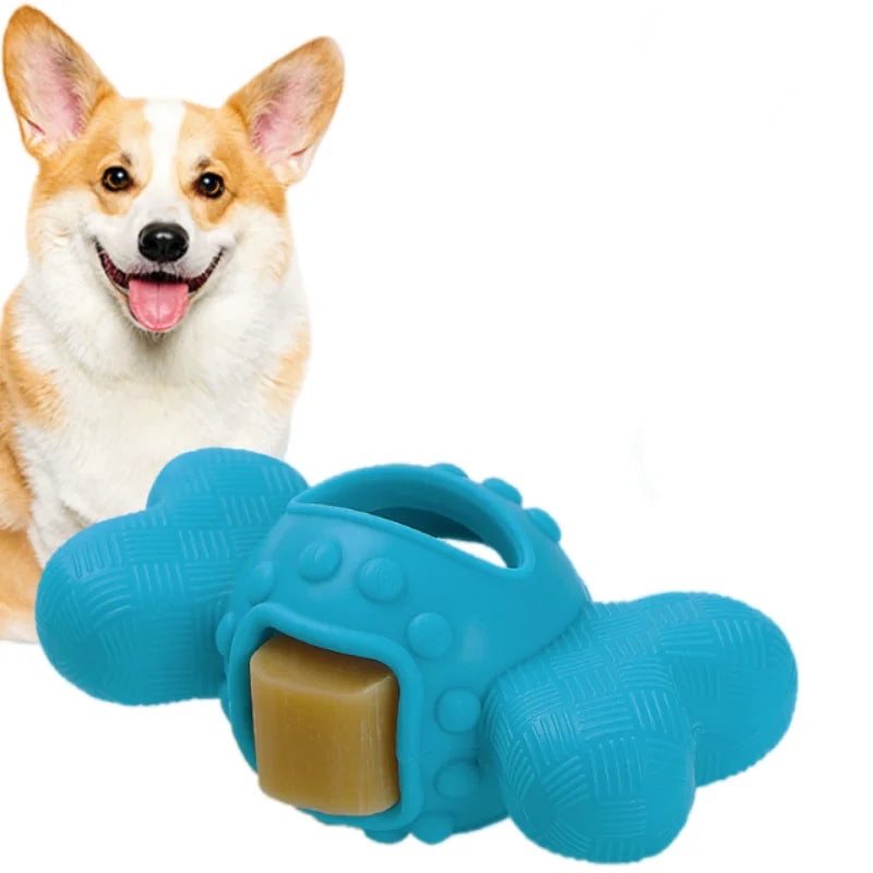 Chew-resistant Durable Dog Toy Interactive Supports Dispenser