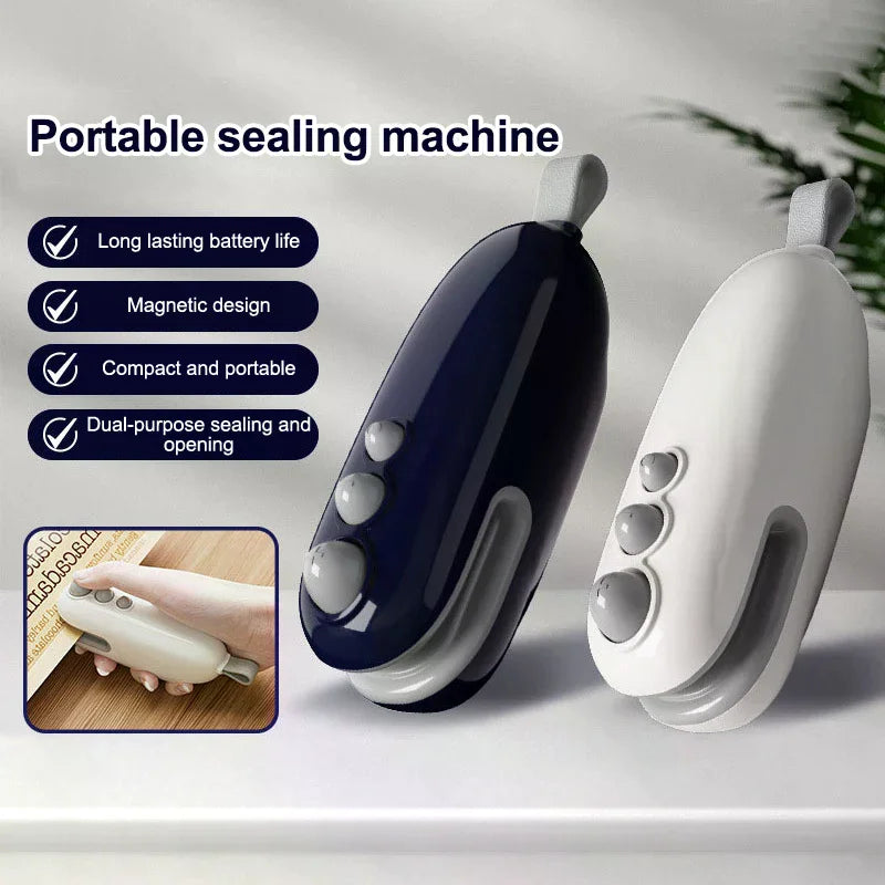 Mini Electric Heat Bag Sealing Machine Food Plastic 3in1 Hand Zpaxo