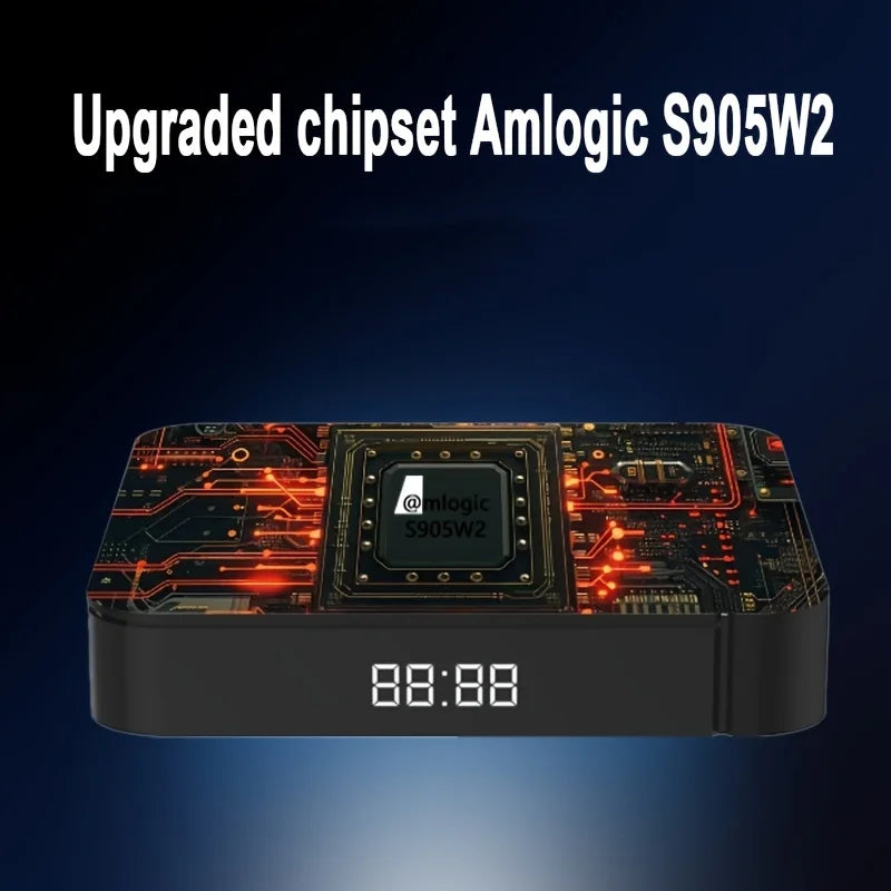 Tanix W2 TV Box Android11 Amlogic S905W2 2G16G Support 3D AV1 BT Wifi Zpaxo
