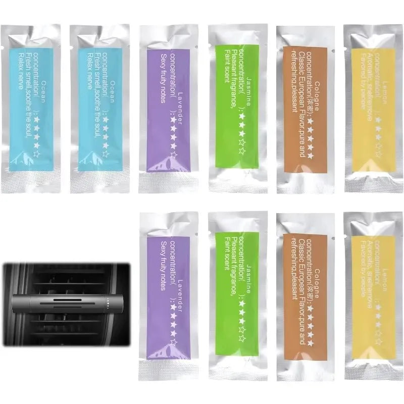 Car Air Vent Aroma Stick Refills – Natural Fragrance 5/10/15 Pack