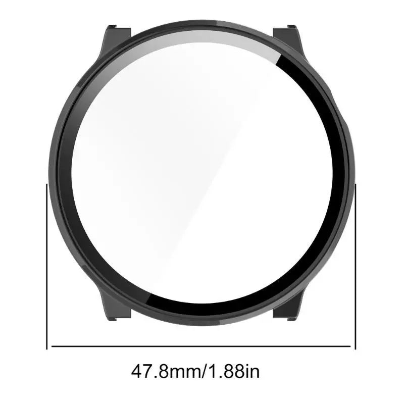 652F Watch Case Protective Shells PC+Glass Frame Watches Spare Part Zpaxo