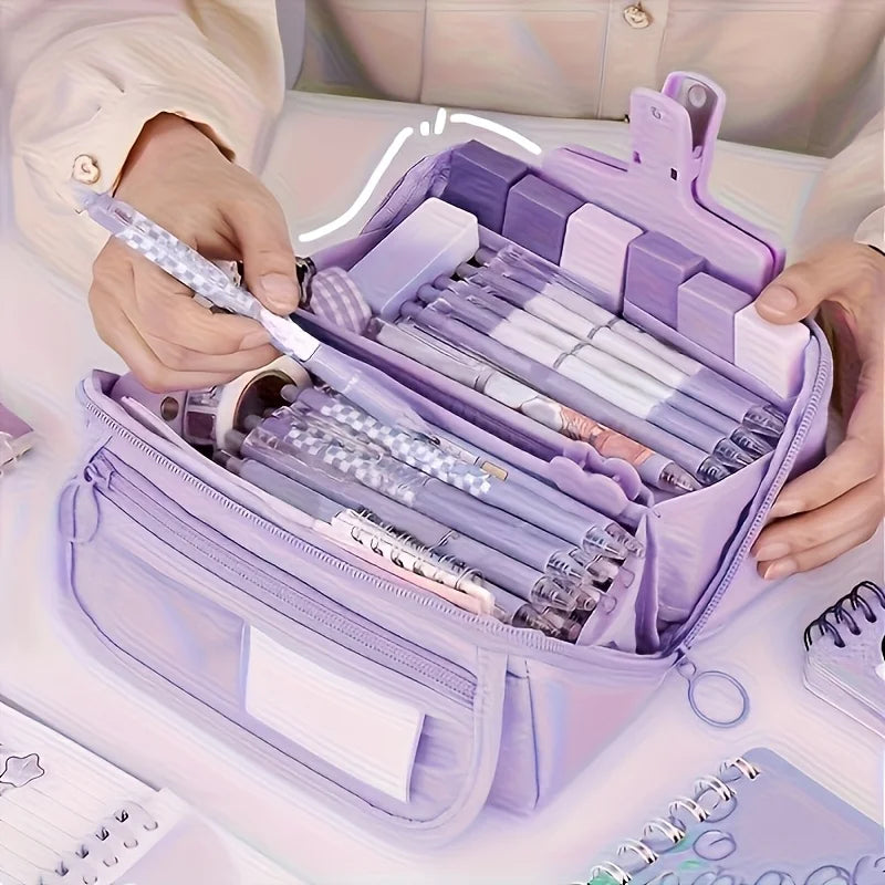 Large Capacity Pencil Case Heavy-duty Office Organizer