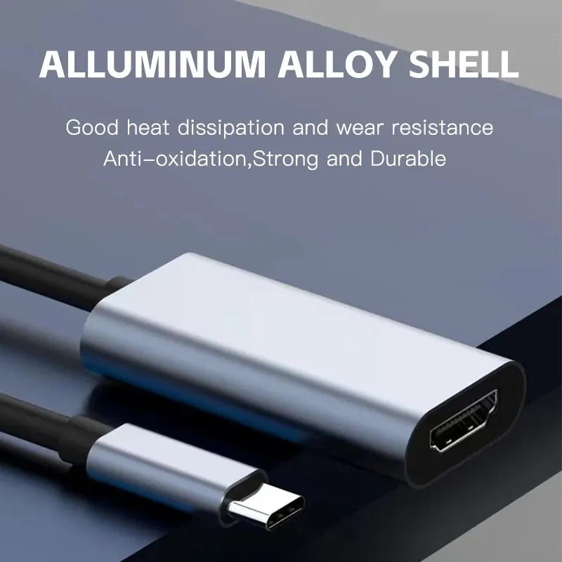 C HDTV 4K Adapter USB USB3 1 Male Female Converter Cable Laptop Zpaxo