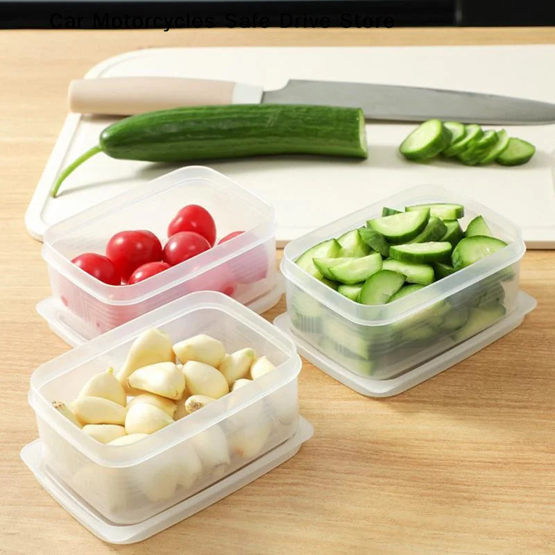 CMTransparent Food Preservation Box Kitchen Sealed Storage