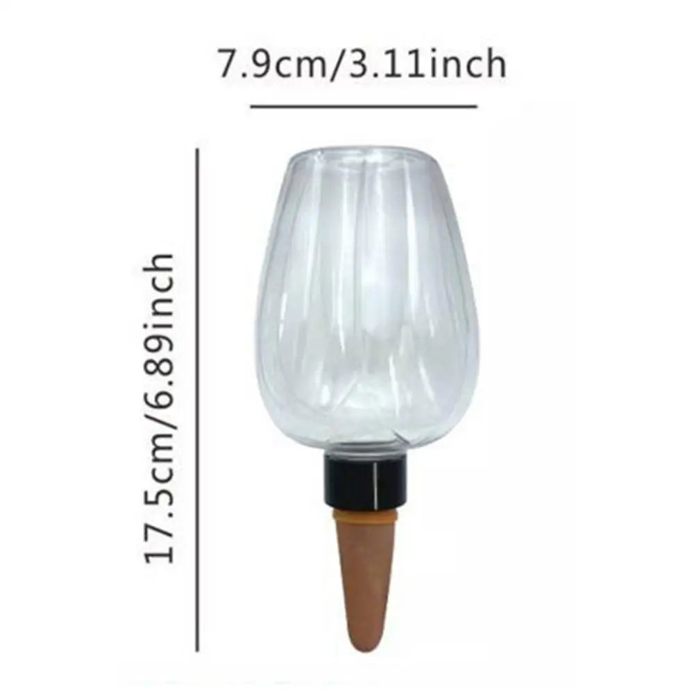350ml Self-Watering Globe | Automatic Plant Drip Irrigation Plant Watering Globe Zpaxo White