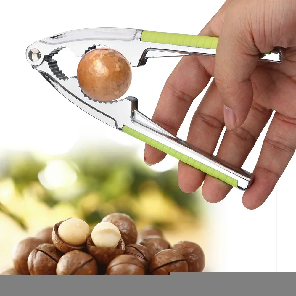 Stainless Steel Nut Cracker & Shell Opener – Multi-Function Tool Nut Cracker Tool Zpaxo