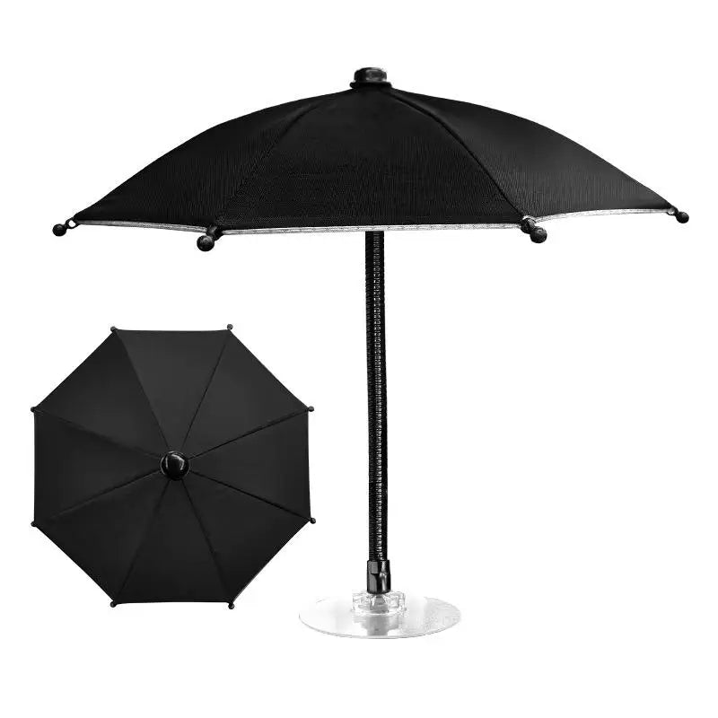 Car Phone Sunshade Umbrella – 360° Anti-Glare Clip Mount