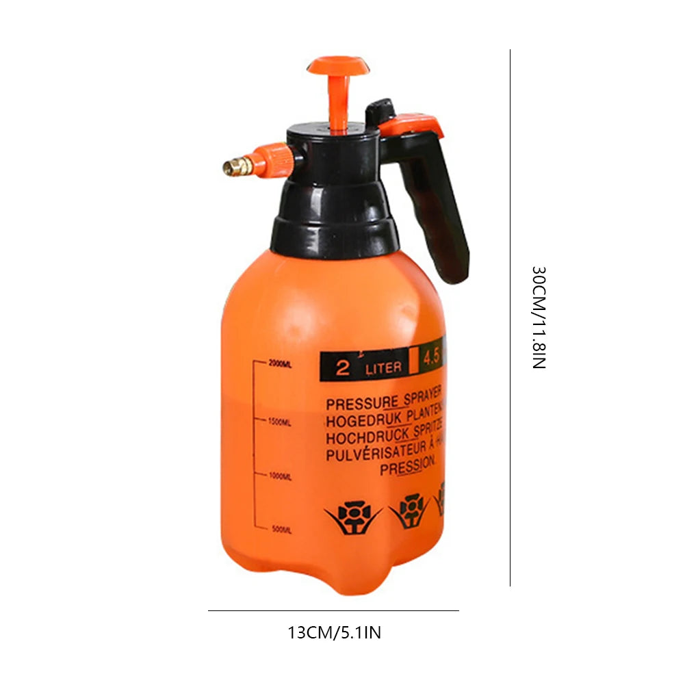 2L Manual Garden Sprayer Spray Weed Killer Handheld Pressure Spray Bottle Lawn and Garden Care for Yard Weeds Plant and Cleaning Zpaxo