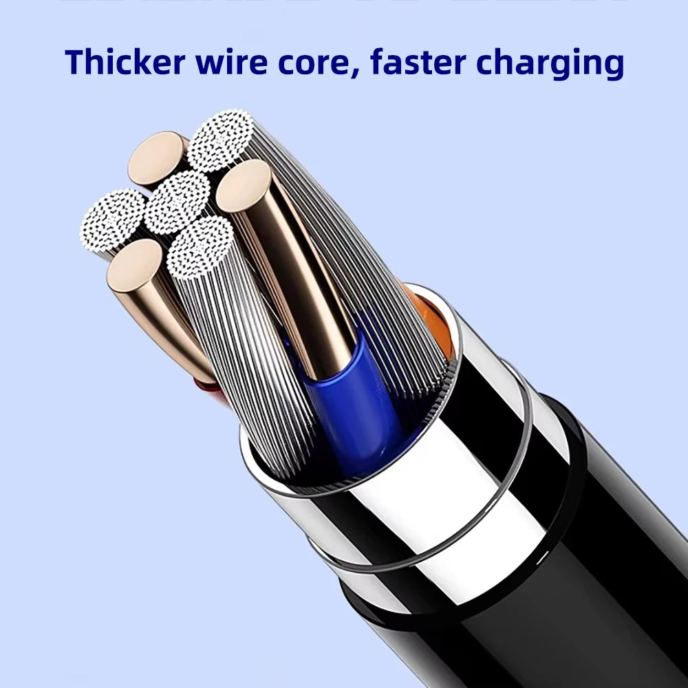 PD 100W USB C Fast Charge Cable Samsung Galaxy S22 S23 Charging Data