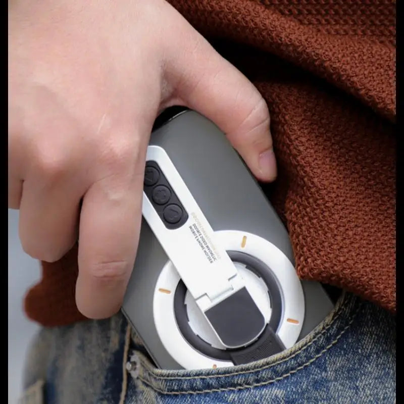360° Rotating Magnetic Phone Stand – 3-in-1 Holder for iPhone