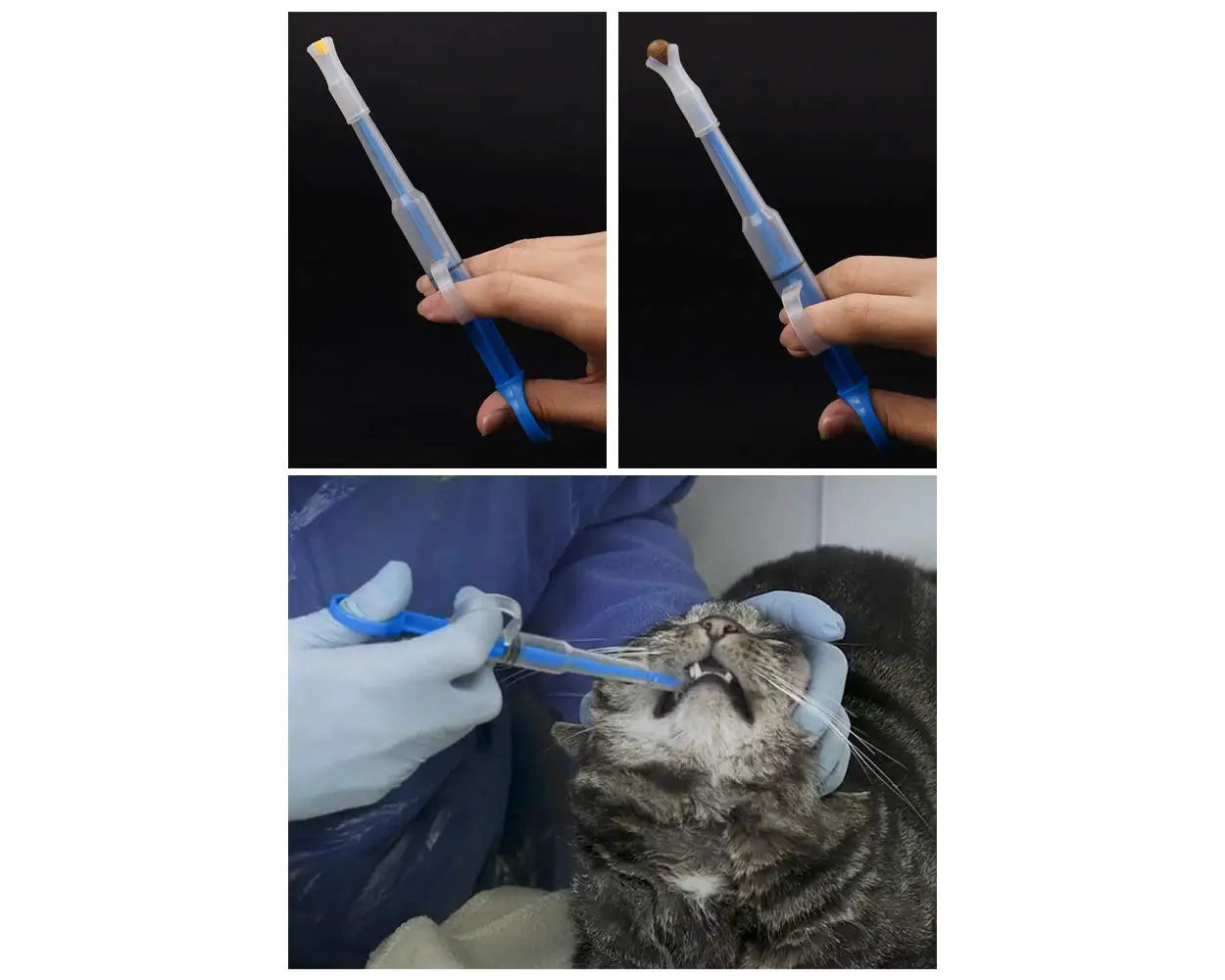 1PC Pet Propulsive Silicone Drug Feeder Tablet Liquid Comfortable Dog And Cat Universal Safe, Easy To Clean And Use Repeatedly Zpaxo